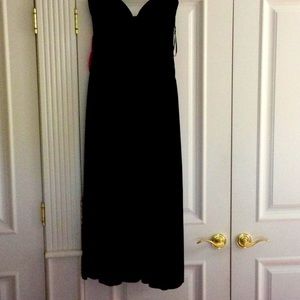 Black Velvet Cocktail Dress